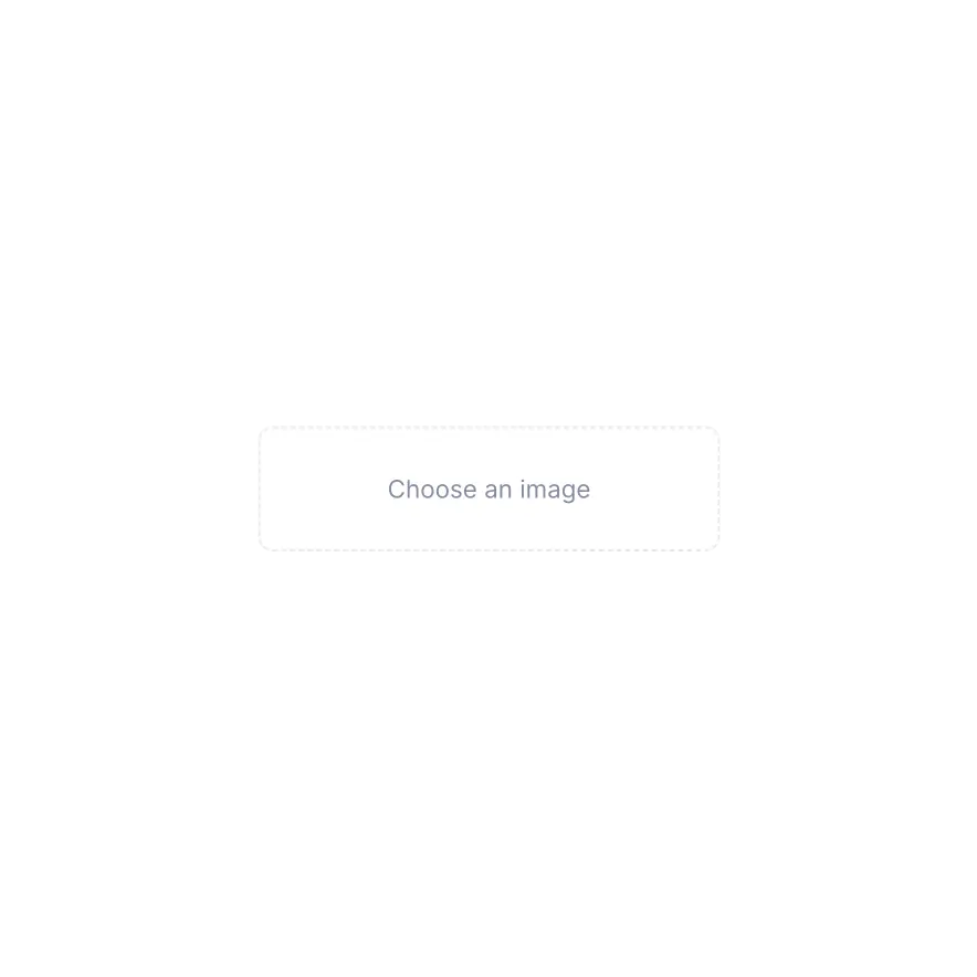 Visual preview of Image uploader component for Bubble