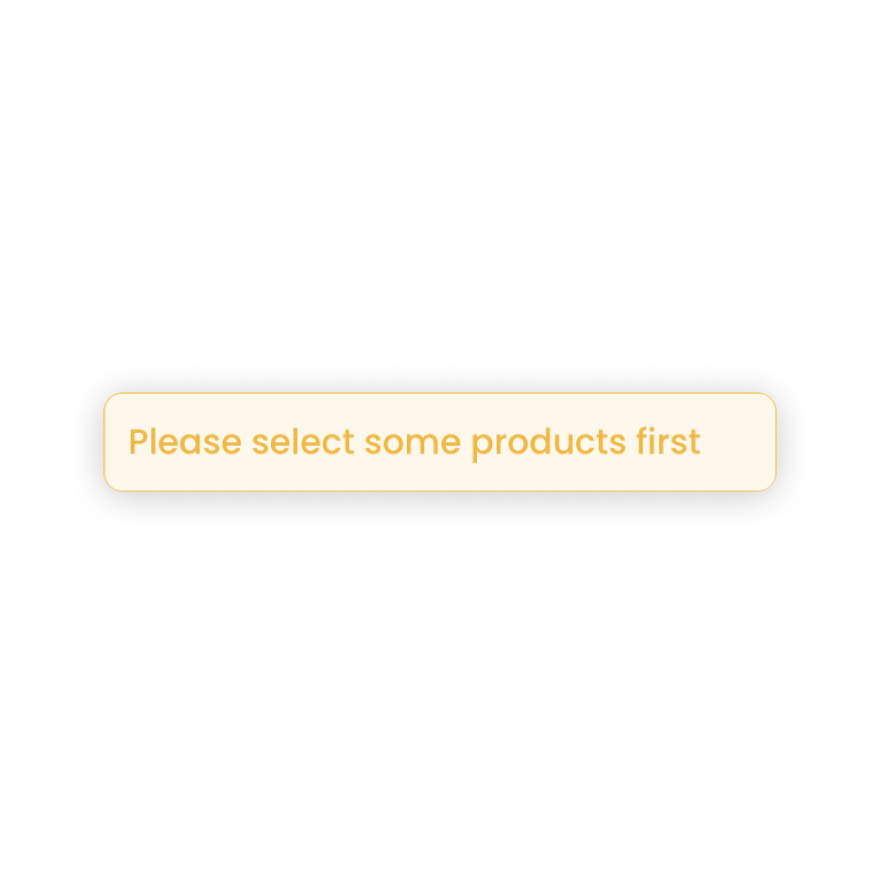 Visual preview of Warning alert component for Bubble
