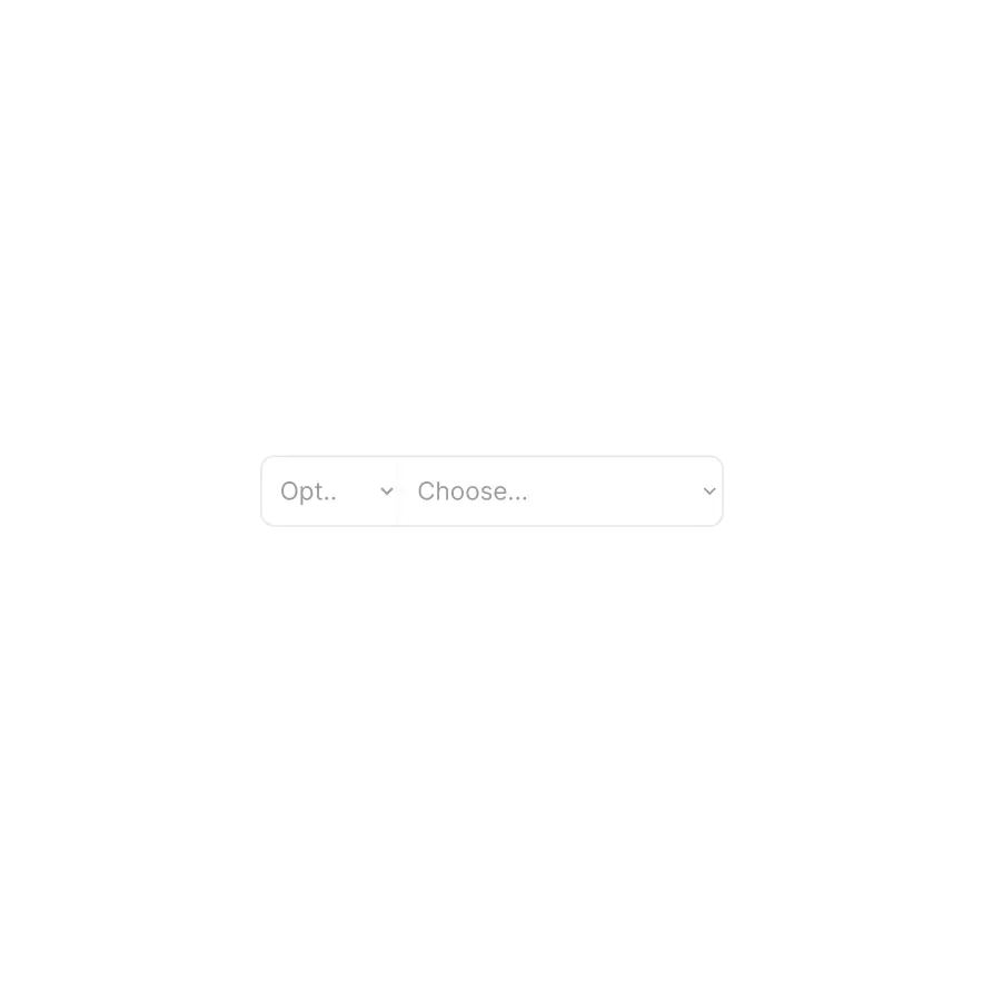 Visual preview of Grouped dropdown component for Bubble