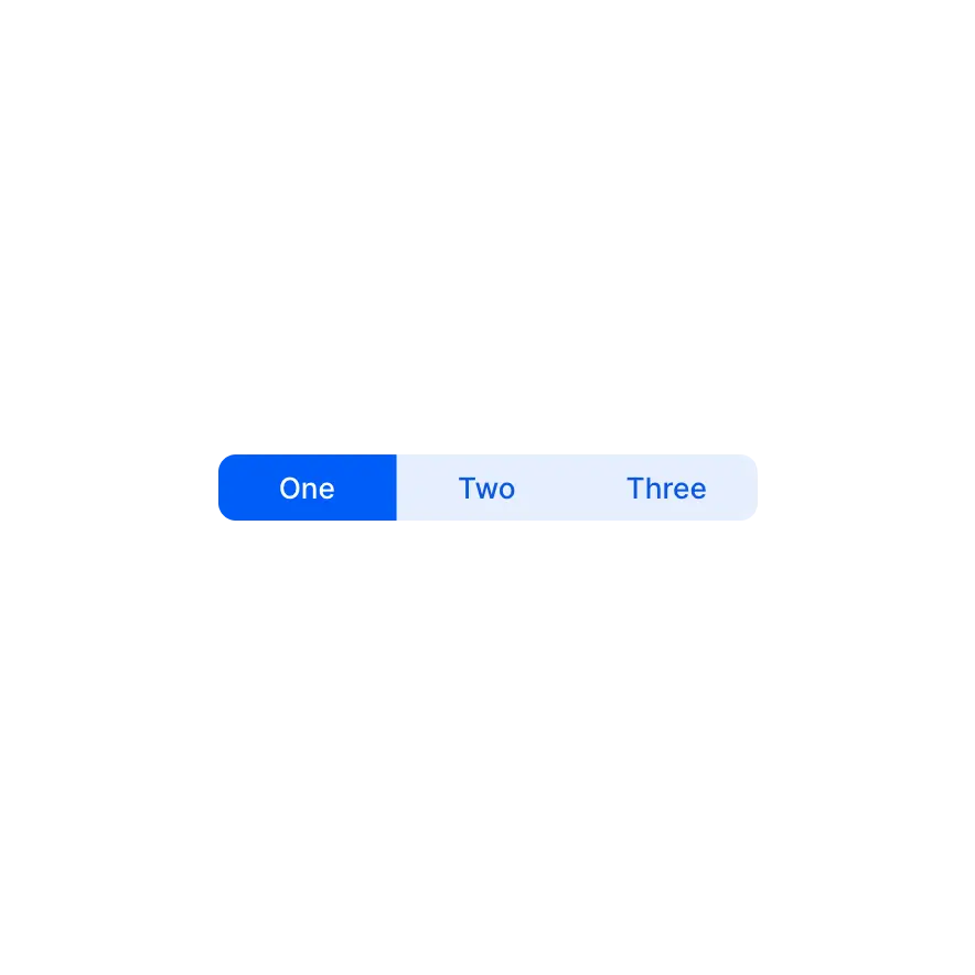 Visual preview of Button Group component for Bubble