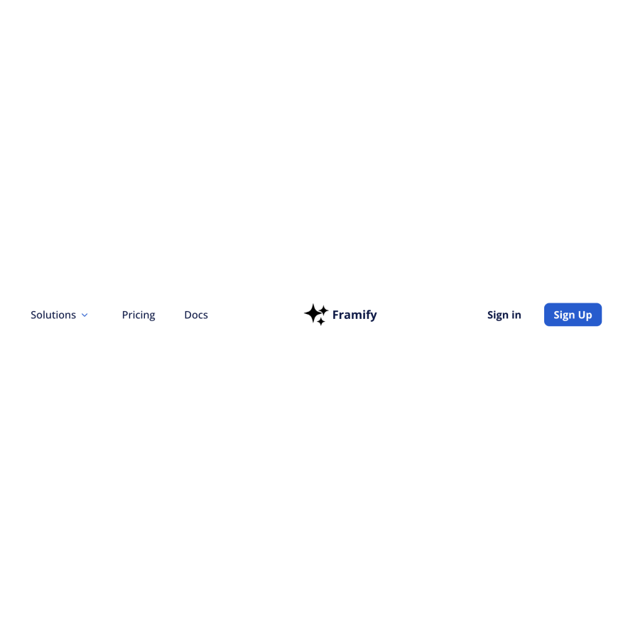 Visual preview of Hero with Dropdown component for Bubble