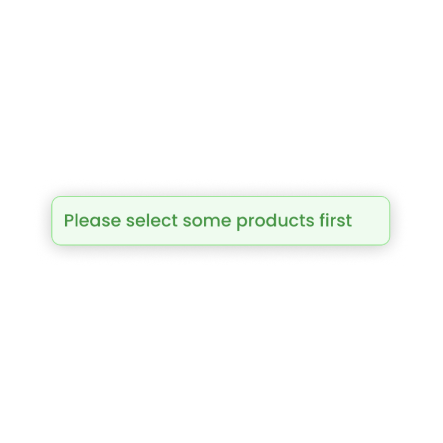 Visual preview of Success alert component for Bubble