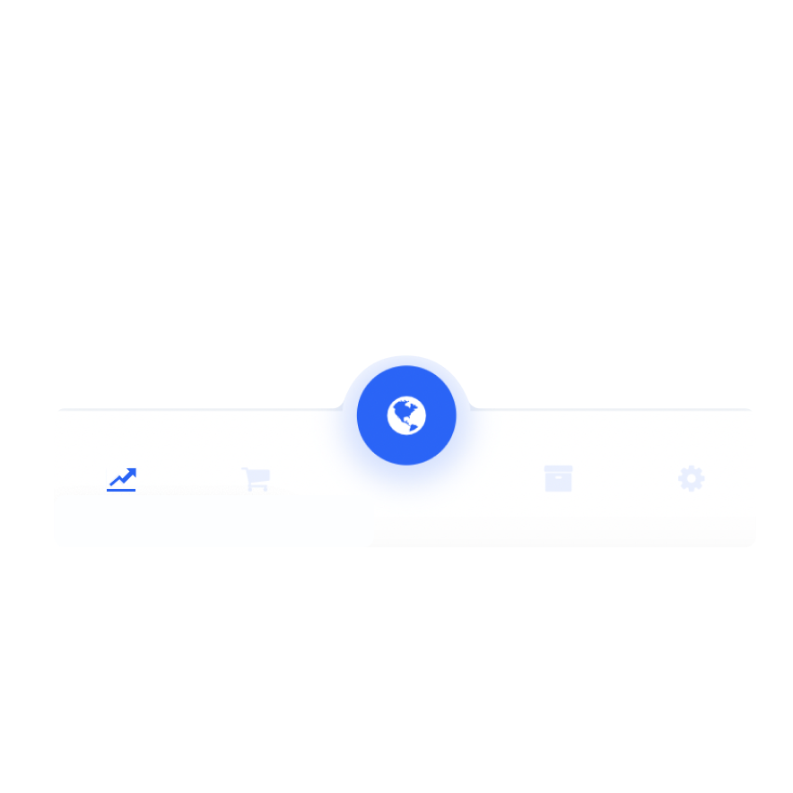 Visual preview of Mobile menu component for Bubble